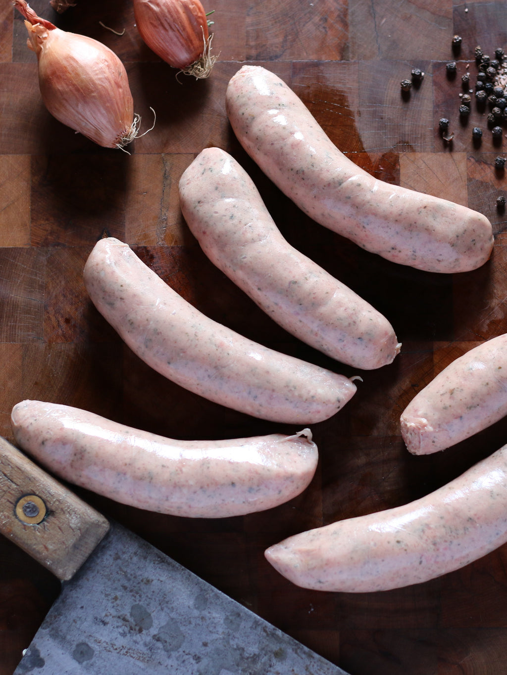 Lamb and Mint Sausages