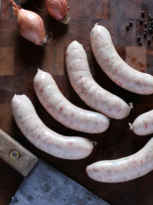 Pork, Leek and Fennel Sausages